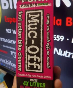 SET LIMPIADOR BICI MUC-OFF PUNK POWDER (4 UNIDADES)