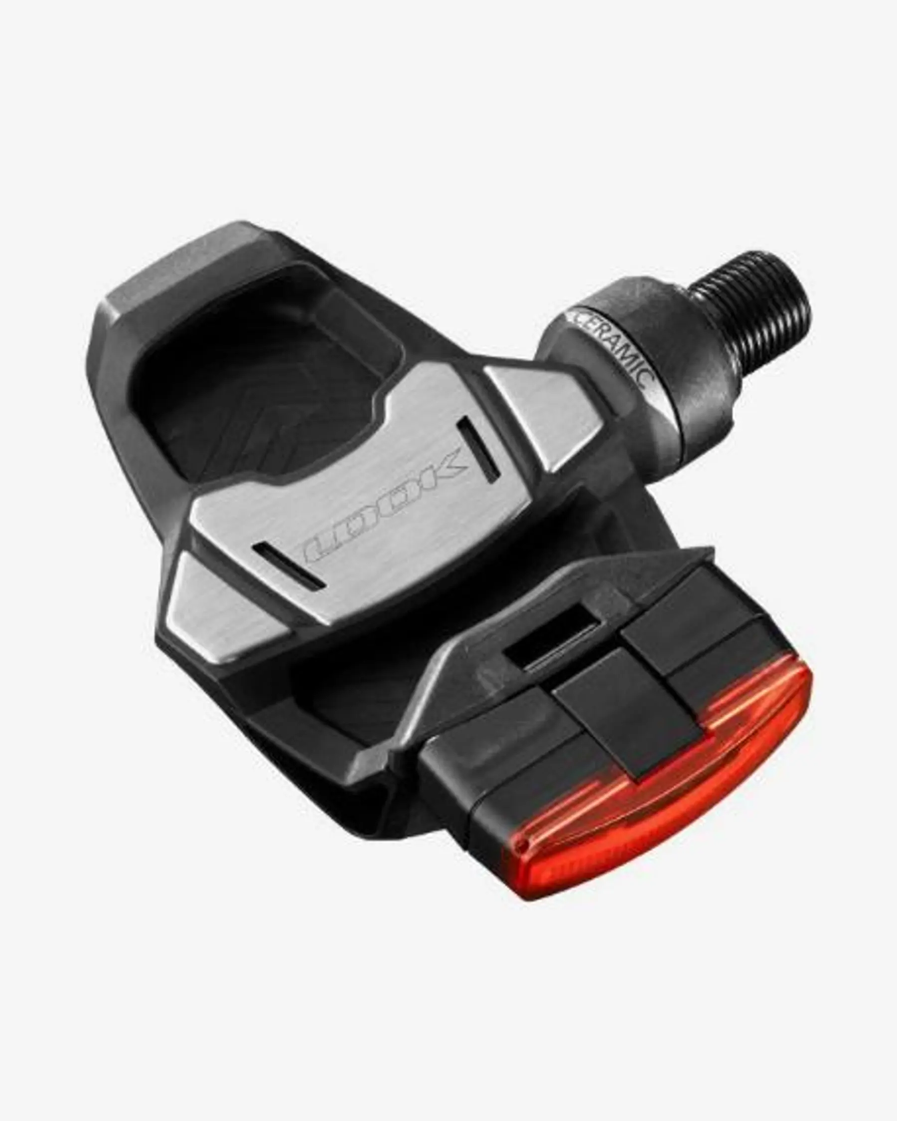 Pedales Look Kéo Blade Carbon Ceramic Vision negro naranja - Imagen 4